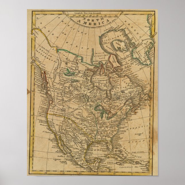 Nordamerika 3 poster (Framsidan)