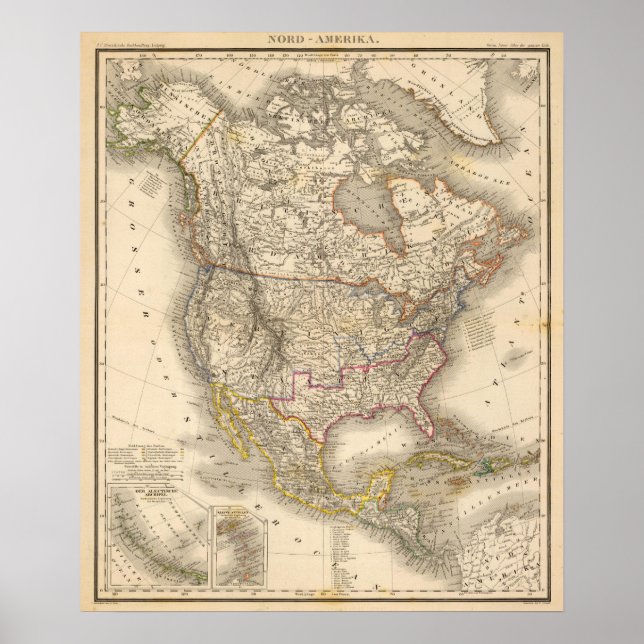 Nordamerika 43 poster (Framsidan)