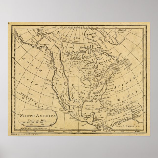 Nordamerika 45 poster (Framsidan)