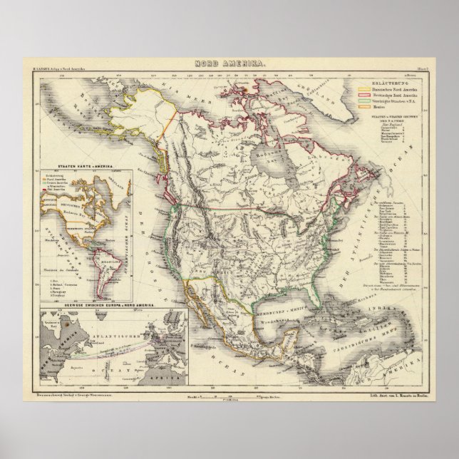 Nordamerika 48 poster (Framsidan)