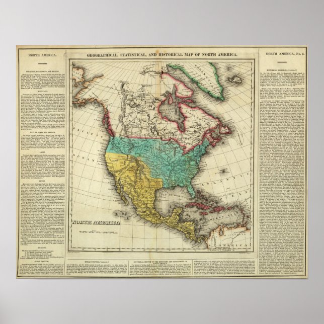 Nordamerika 6 poster (Framsidan)