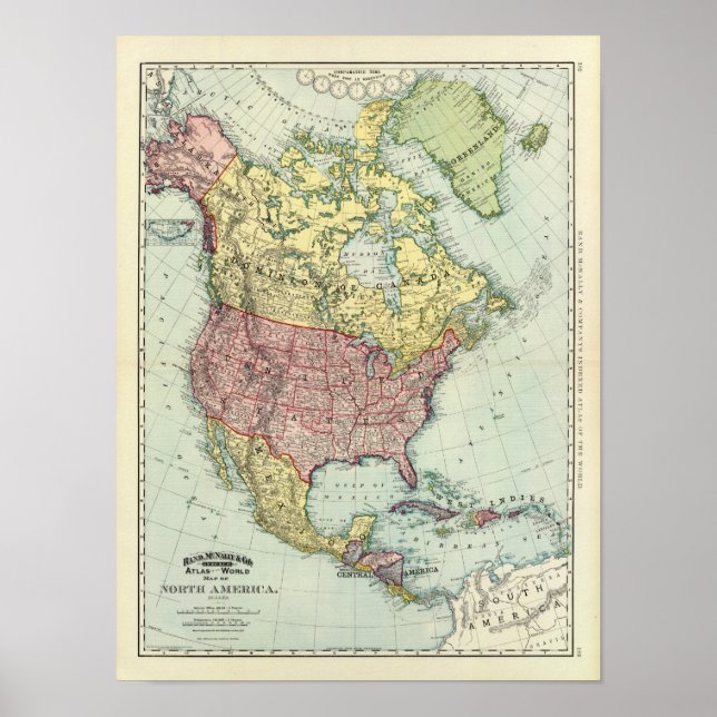 Nordamerika 7 poster (Framsidan)