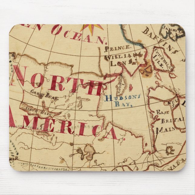 Nordamerika 8 musmatta (Framsidan)