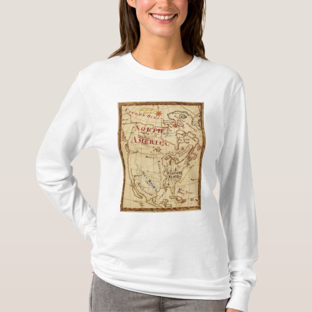Nordamerika 8 t shirt (Framsida)