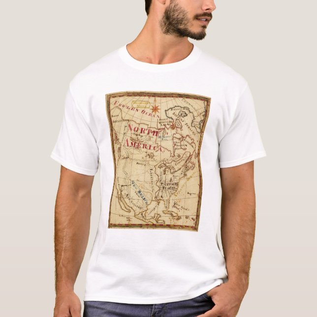 Nordamerika 8 t shirt (Framsida)