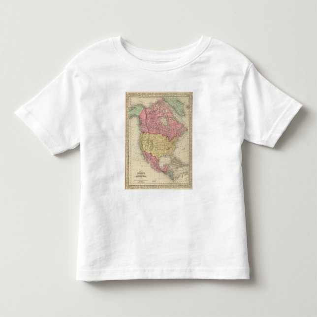 Nordamerika 8 t-shirt (Framsida)