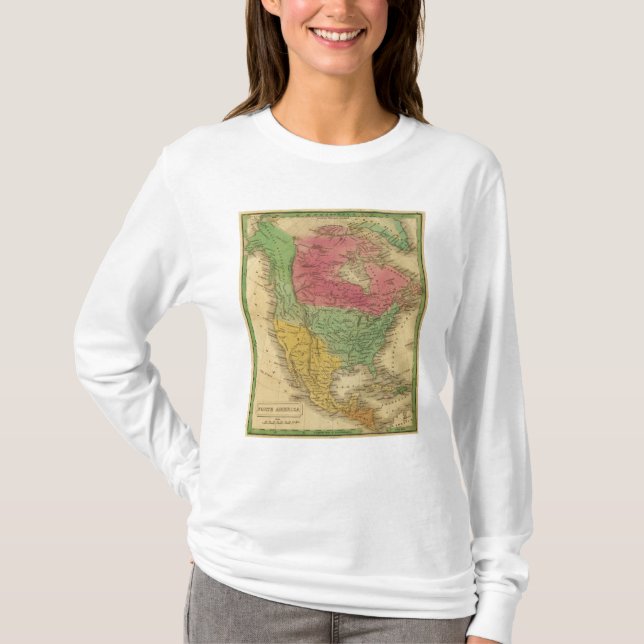 Nordamerika 9 t-shirt (Framsida)