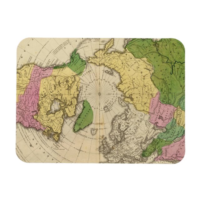 Nordamerika, Asien Magnet (Horisontell)