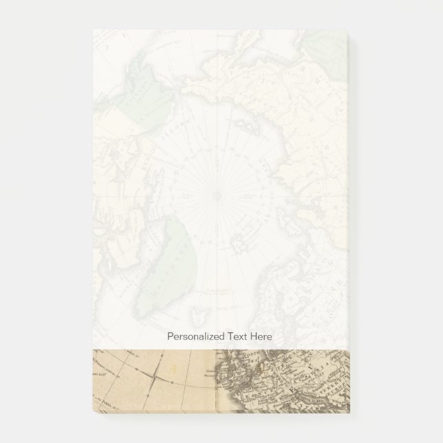 Nordamerika, Asien Post-it Block (Framsida)
