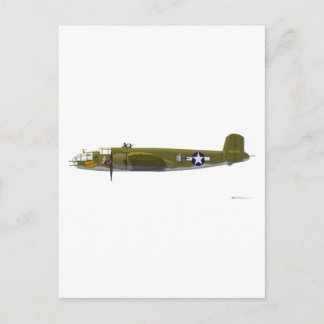 Nordamerika B-25J Mitchell Vykort