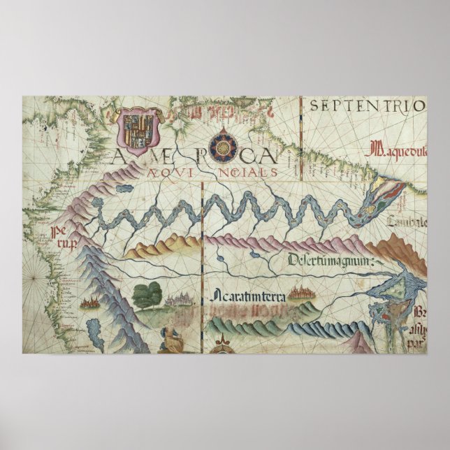 Nordamerika, detaljer från hela världen poster (Framsidan)