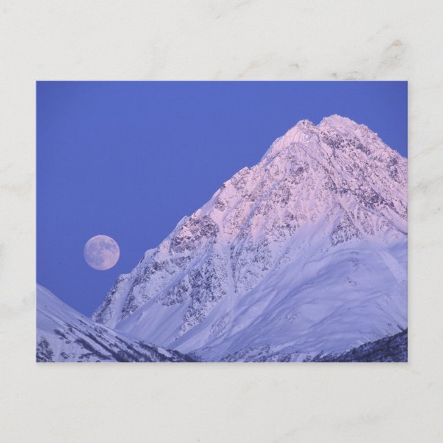 Nordamerika, Förenta staterna, Alaska, Knikfloden Vykort (Framsida)