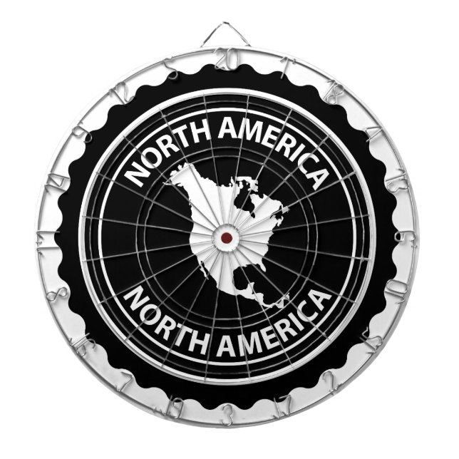 Nordamerika frimärke darttavla (Framsidan)