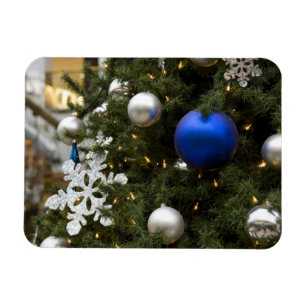 Nordamerika. Juldekorationer på tree. Magnet