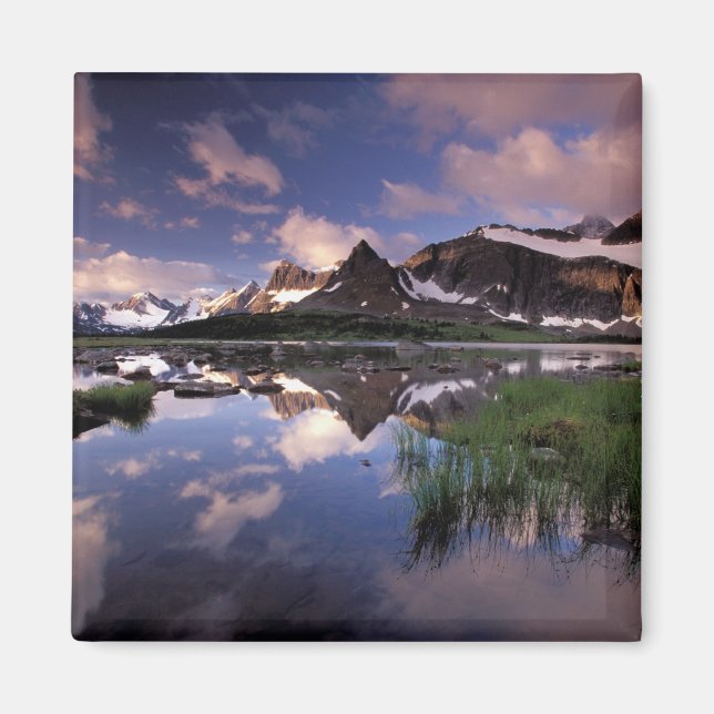 Nordamerika, Kanada, Alberta, Jasper 4 Magnet (Framsidan)