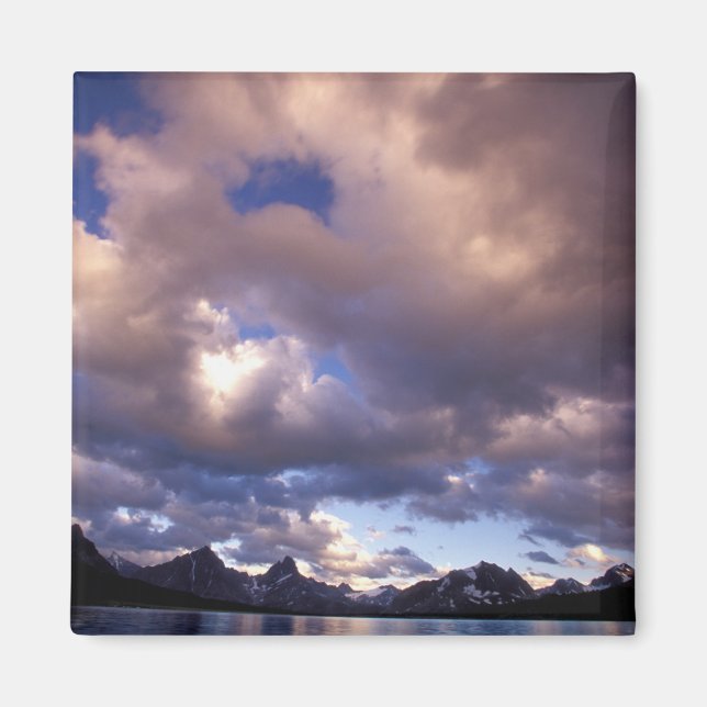 Nordamerika, Kanada, Alberta, Jasper 5 Magnet (Framsidan)