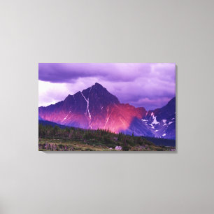 Nordamerika, Kanada, Alberta, kanadensisk Canvastryck