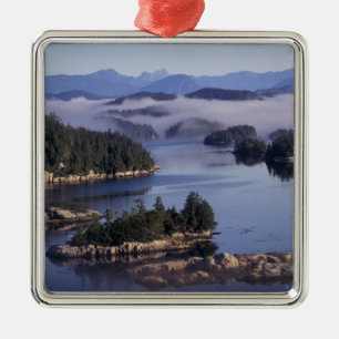 Nordamerika, Kanada, British Columbia, Johnson Julgransprydnad Metall