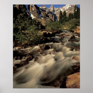 Nordamerika, Kanada, Kanadensiska Klipporna, Banff Poster