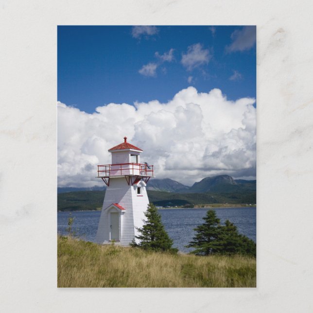 Nordamerika, Kanada, Newfoundland och Vykort (Framsida)