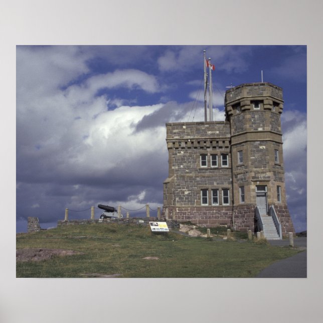 Nordamerika, Kanada, Newfoundland, St. John's. Poster (Framsidan)