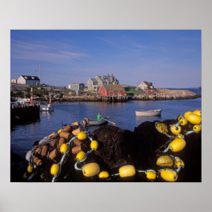 Nordamerika, Kanada, Nova Scotia, Peggy's Poster