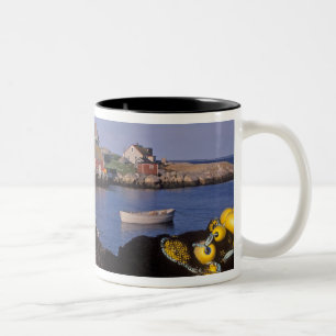 Nordamerika, Kanada, Nova Scotia, Peggy's Två-Tonad Mugg