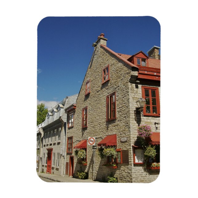 Nordamerika, Kanada, Quebec, Gamla Québec. Magnet (Vertikal)