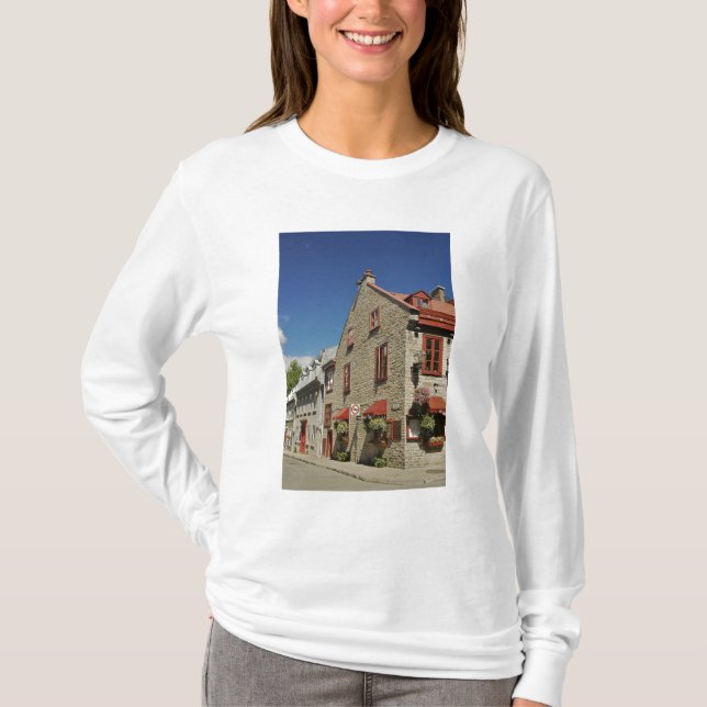 Nordamerika, Kanada, Quebec, Gamla Québec. T-shirt (Framsida)