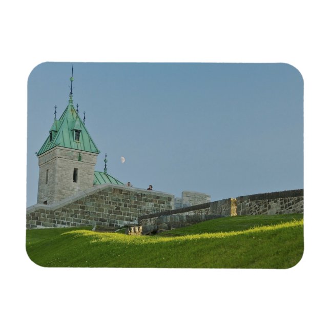 Nordamerika, Kanada, Quebec, Gammel Quebec. 2 Magnet (Horisontell)