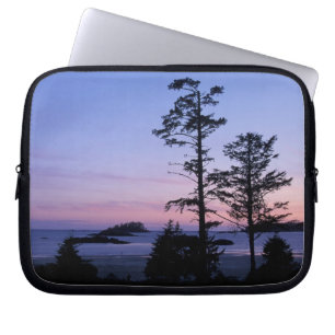 Nordamerika, Kanada, Vancouver Island, träd Laptop Sleeve