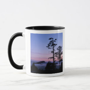 Nordamerika, Kanada, Vancouver Island, träd Mugg