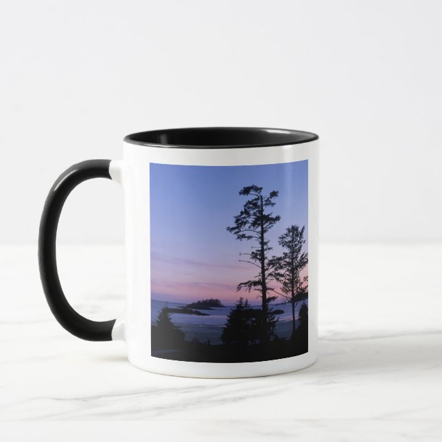Nordamerika, Kanada, Vancouver Island, träd Mugg (Vänster)