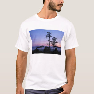 Nordamerika, Kanada, Vancouver Island, träd T-shirt