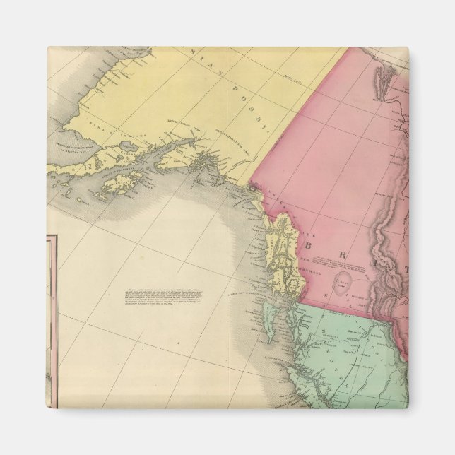 Nordamerika Magnet (Framsidan)