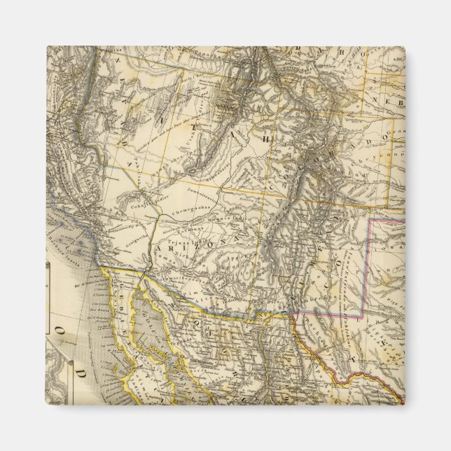 Nordamerika Magnet (Framsidan)