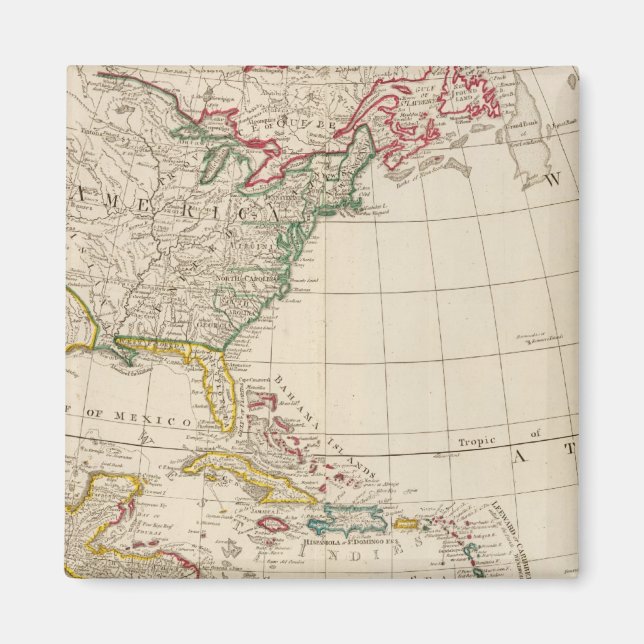 Nordamerika Magnet (Framsidan)