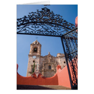 Nordamerika, Mexiko, Guanajuato delstat. Den Hälsningskort