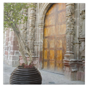 Nordamerika, Mexiko, Guanajuato delstat, San 3 Kakelplatta