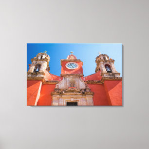 Nordamerika, Mexiko, Guanajuato. Helgedom för Canvastryck