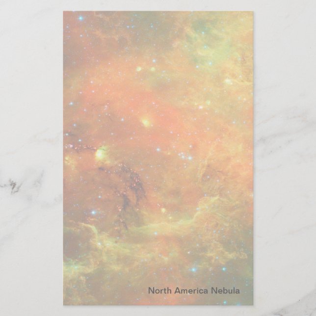 Nordamerika Nebula Brevpapper (Framsida)