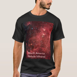 Nordamerika Nebula Infrard Galaxy Unisex Tee