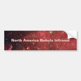 Nordamerika Nebula Infraröd Bildekal