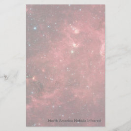 Nordamerika Nebula Infraröd Brevpapper