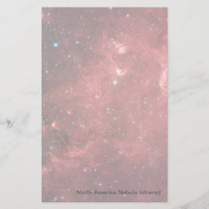 Nordamerika Nebula Infraröd Brevpapper