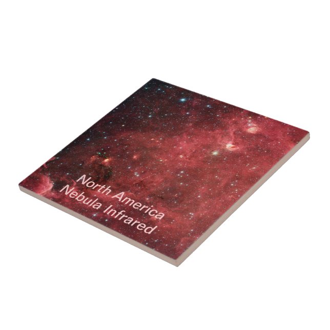 Nordamerika Nebula Infraröd Kakelplatta (Sidan)