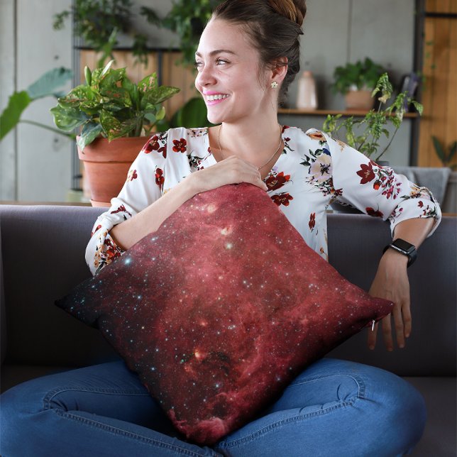 Nordamerika Nebula Infraröd Kudde (North America Nebula Infrared Throw Pillow)