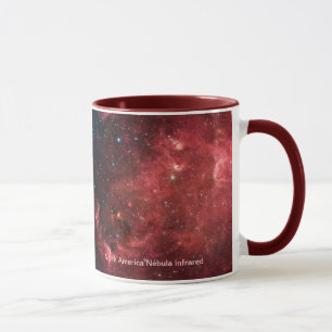 Nordamerika Nebula Infraröd Mugg