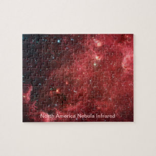 Nordamerika Nebula Infraröd Pussel