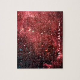 Nordamerika Nebula Infraröd Pussel